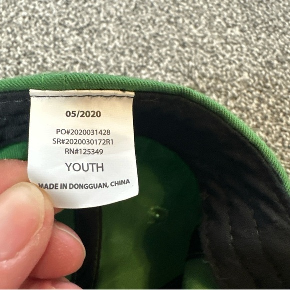 Pioneer Seeds Corteva Youth Snapback Ball Cap Hat Green, K-Products - Picture 6 of 6